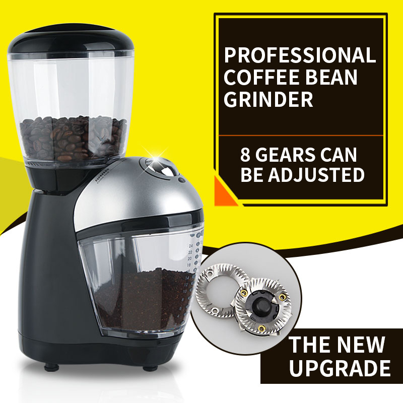 مطحنة القهوة على مستوى الدخول، - مراجعة Coffee Grinder Burr Flat وسعره