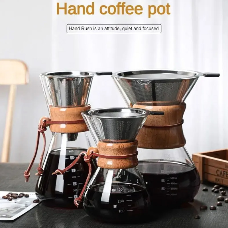 غلاية قهوة زجاجية يدوية مع فلت - مراجعة Coffee Equipment Pour Over وسعره